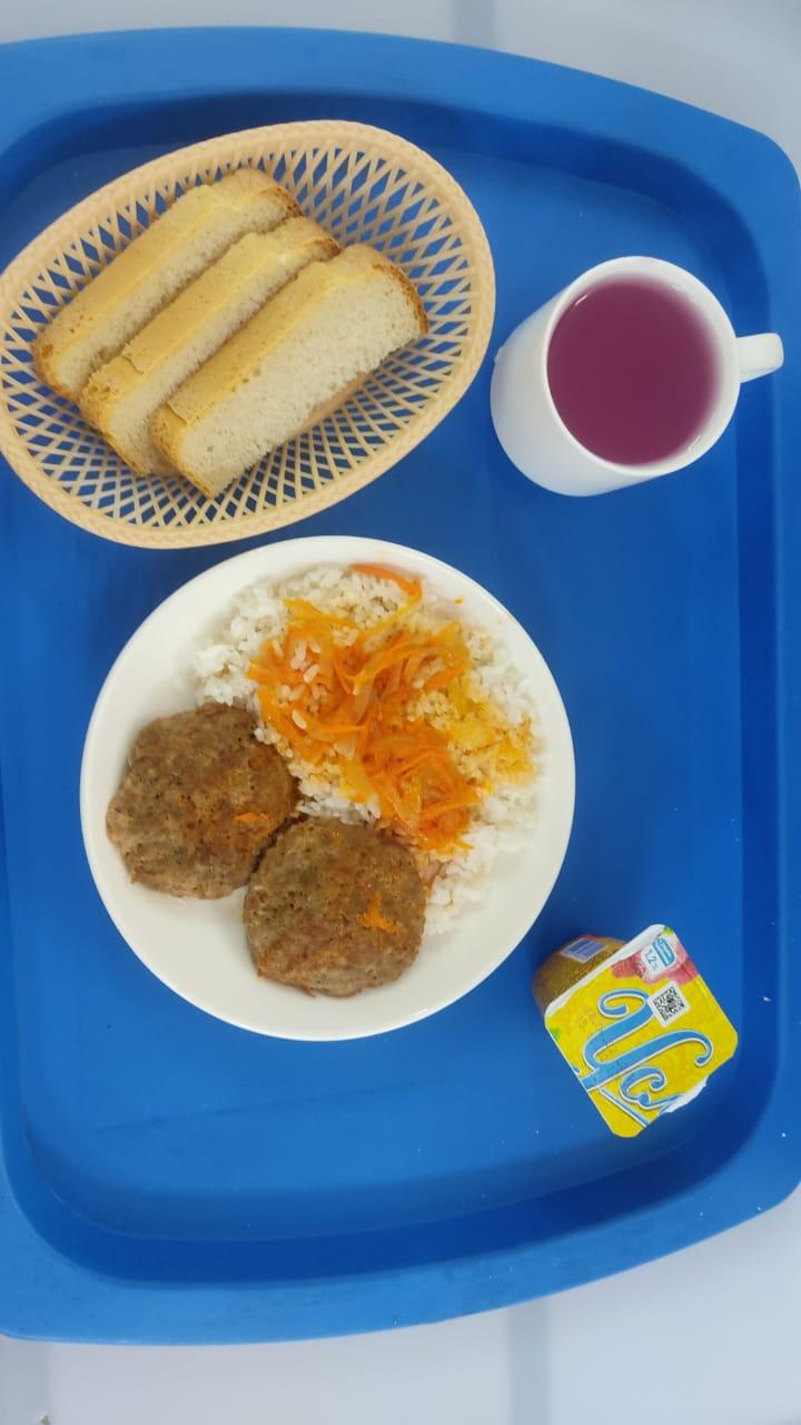 Күнделікті тегін тамақ ішетін оқушылардың ас мәзірі