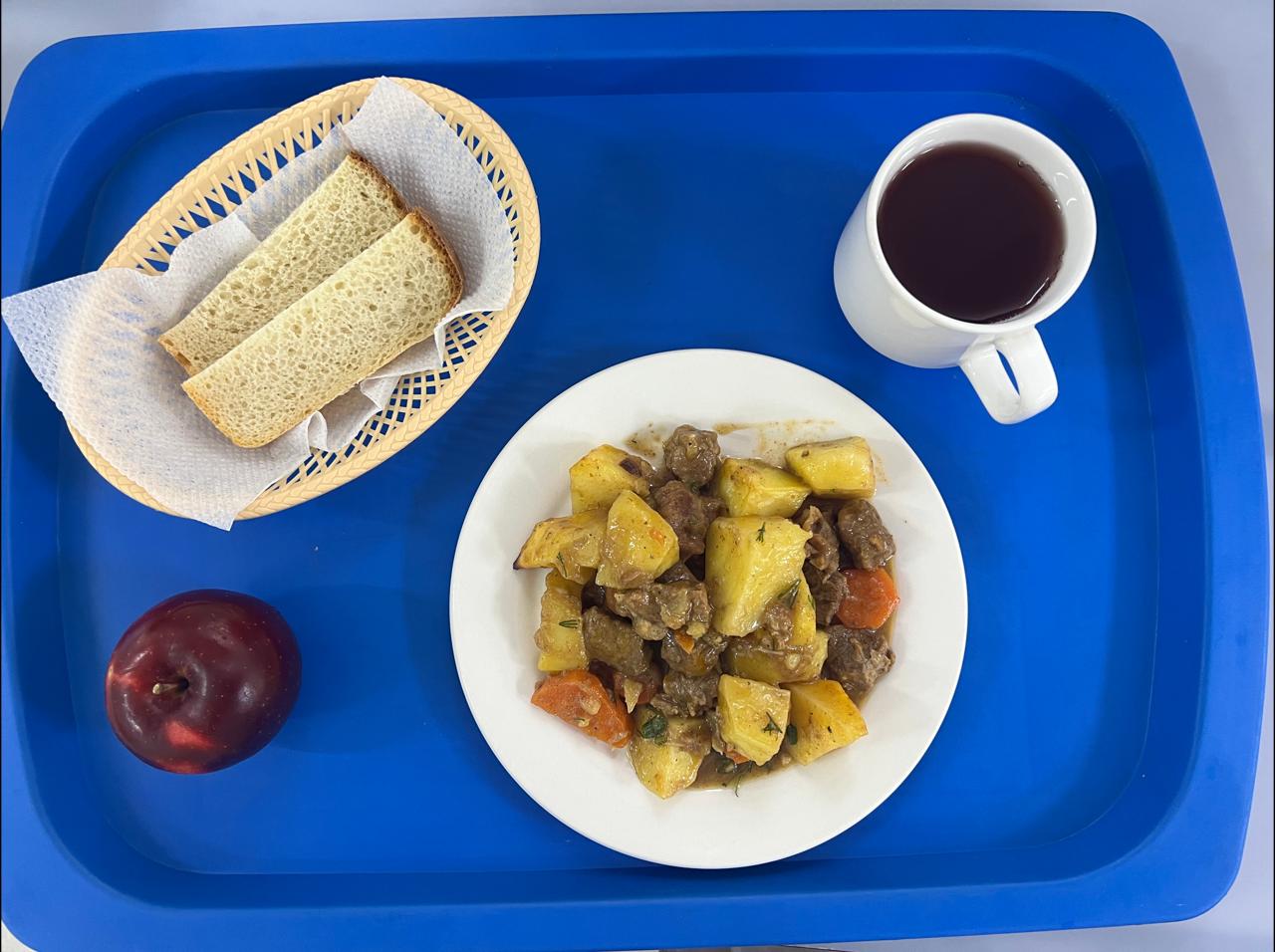 Күнделікті тегін тамақтанатын оқушылардың ас мәзірі