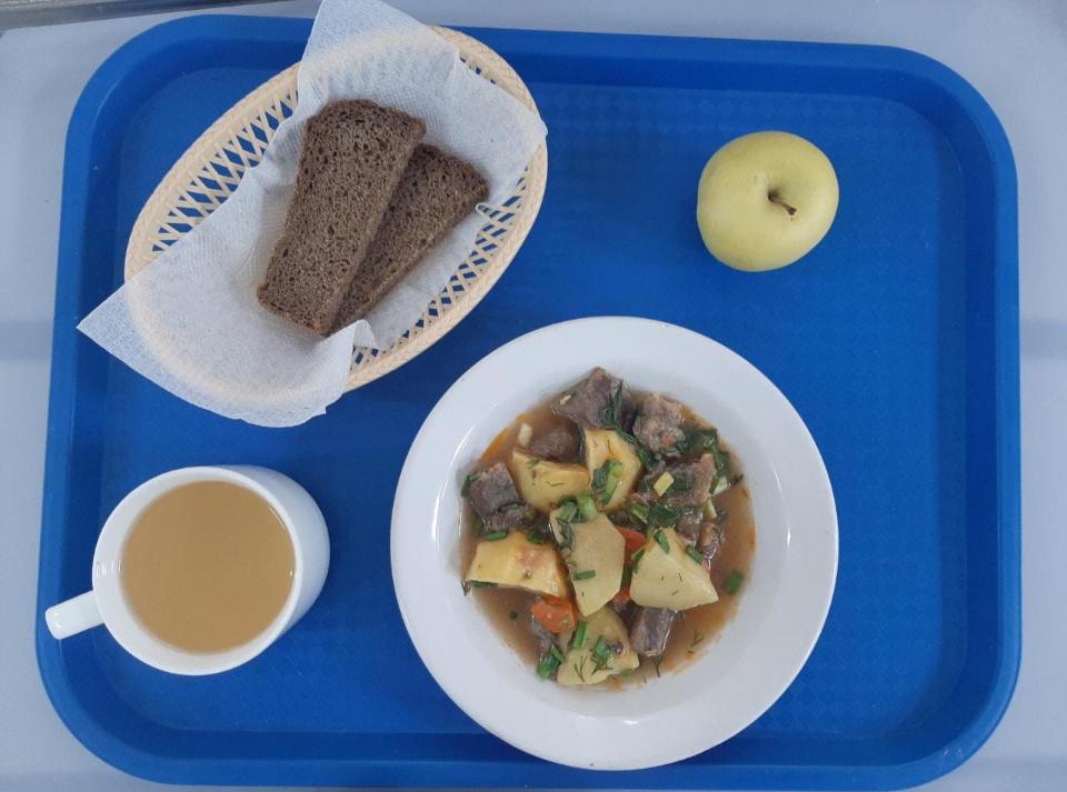 Күнделікті тегін тамақтанатын оқушылардың ас мәзірі