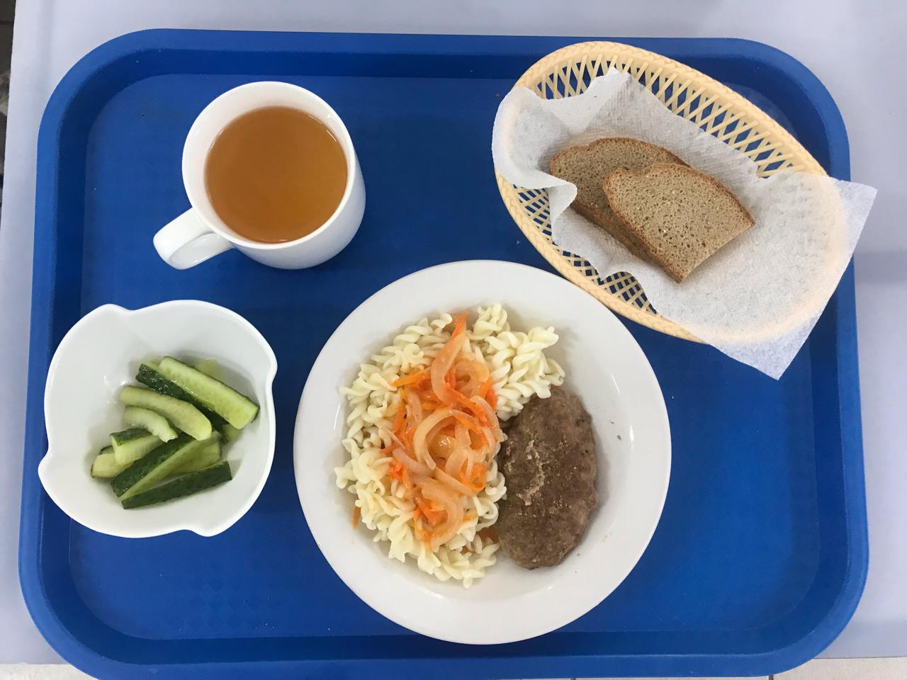 Тегін тамақтанатын оқушылардың ас мәзірі