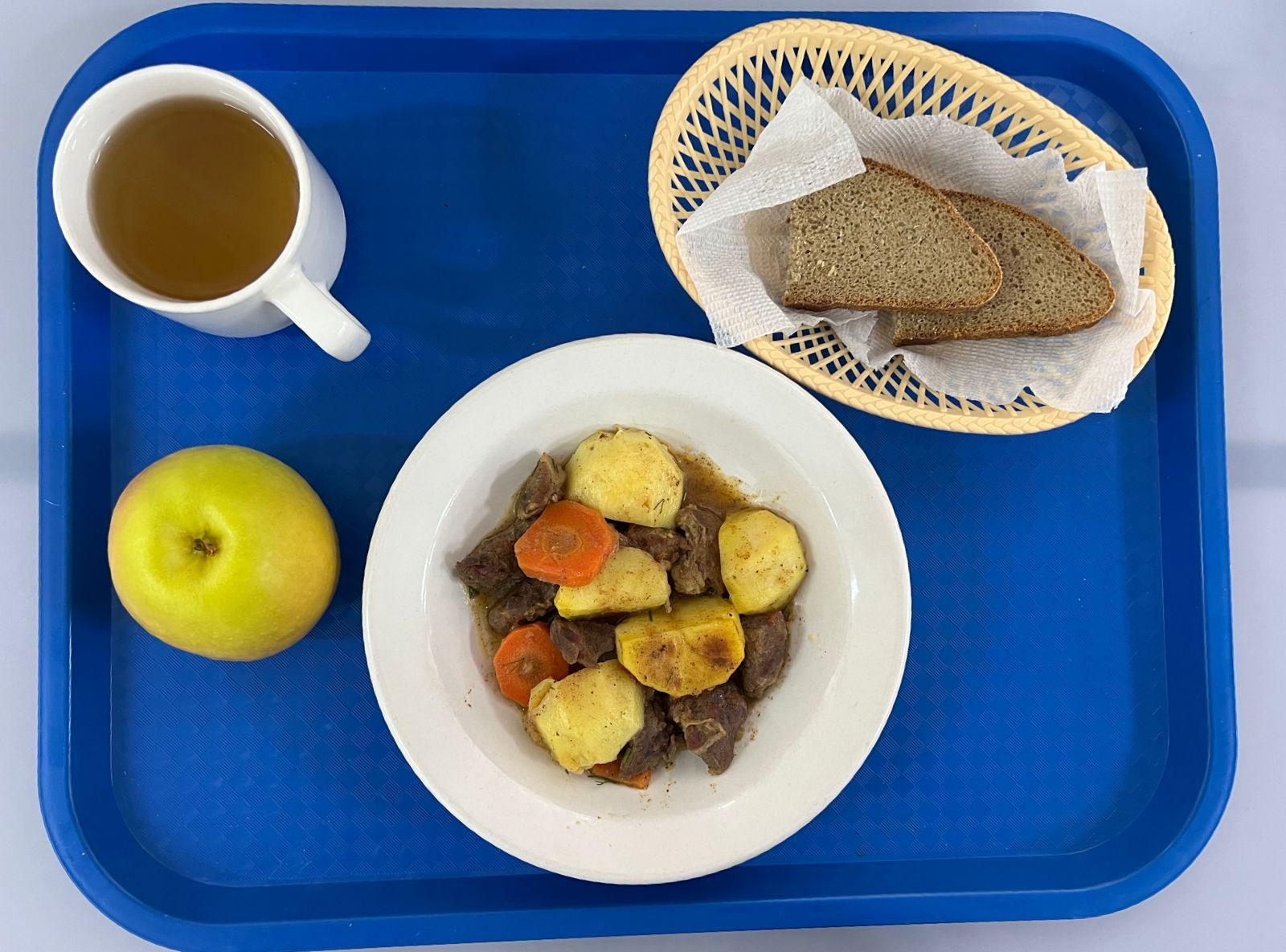 Күнделікті тегін тамақтанатын оқушылардың ас мәзірі