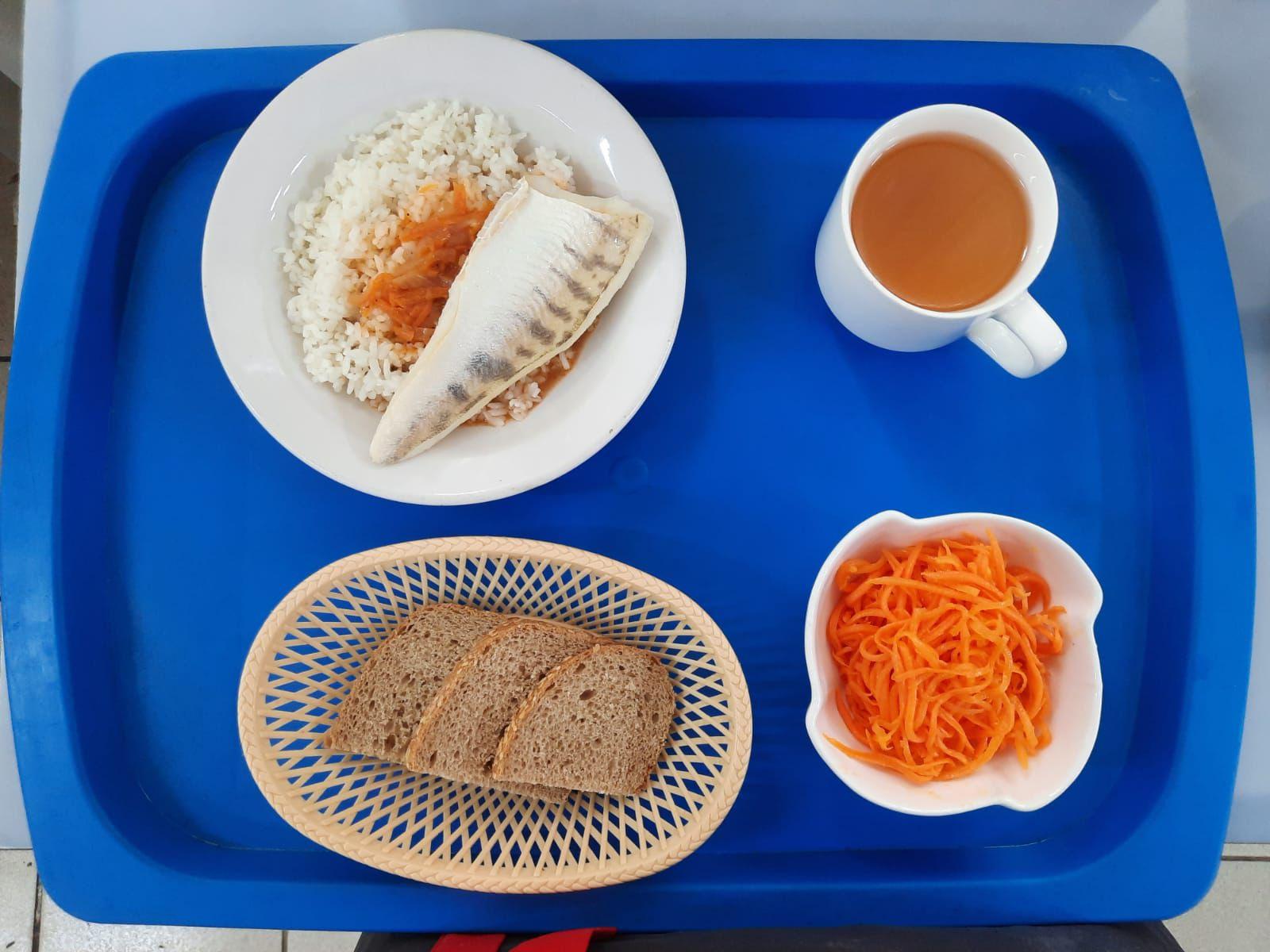 Күнделікті тегін тамақтанатын оқушылардың ас мәзірі