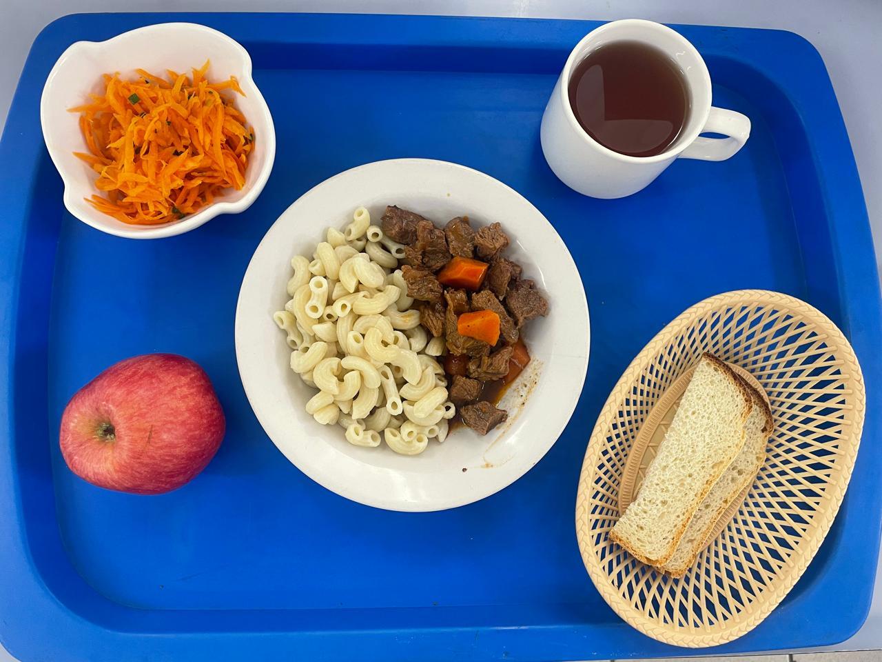 Күнделікті тегін тамақтанатын оқушылардың ас мәзірі