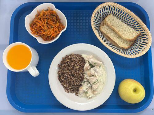 Күнделікті тегін тамақтанатын оқушылардың ас мәзірі