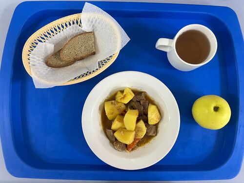 Күнделікті тегін тамақтанатын оқушылардың ас мәзірі