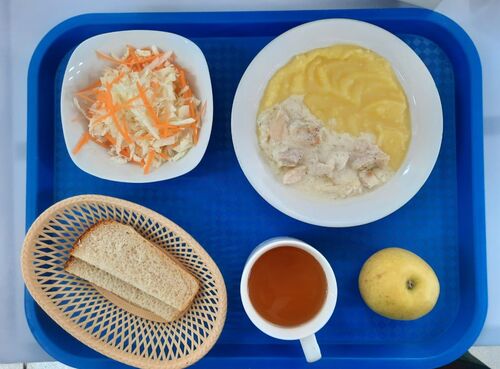 Күнделікті тегін тамақтанатын оқушылардың ас мәзірі