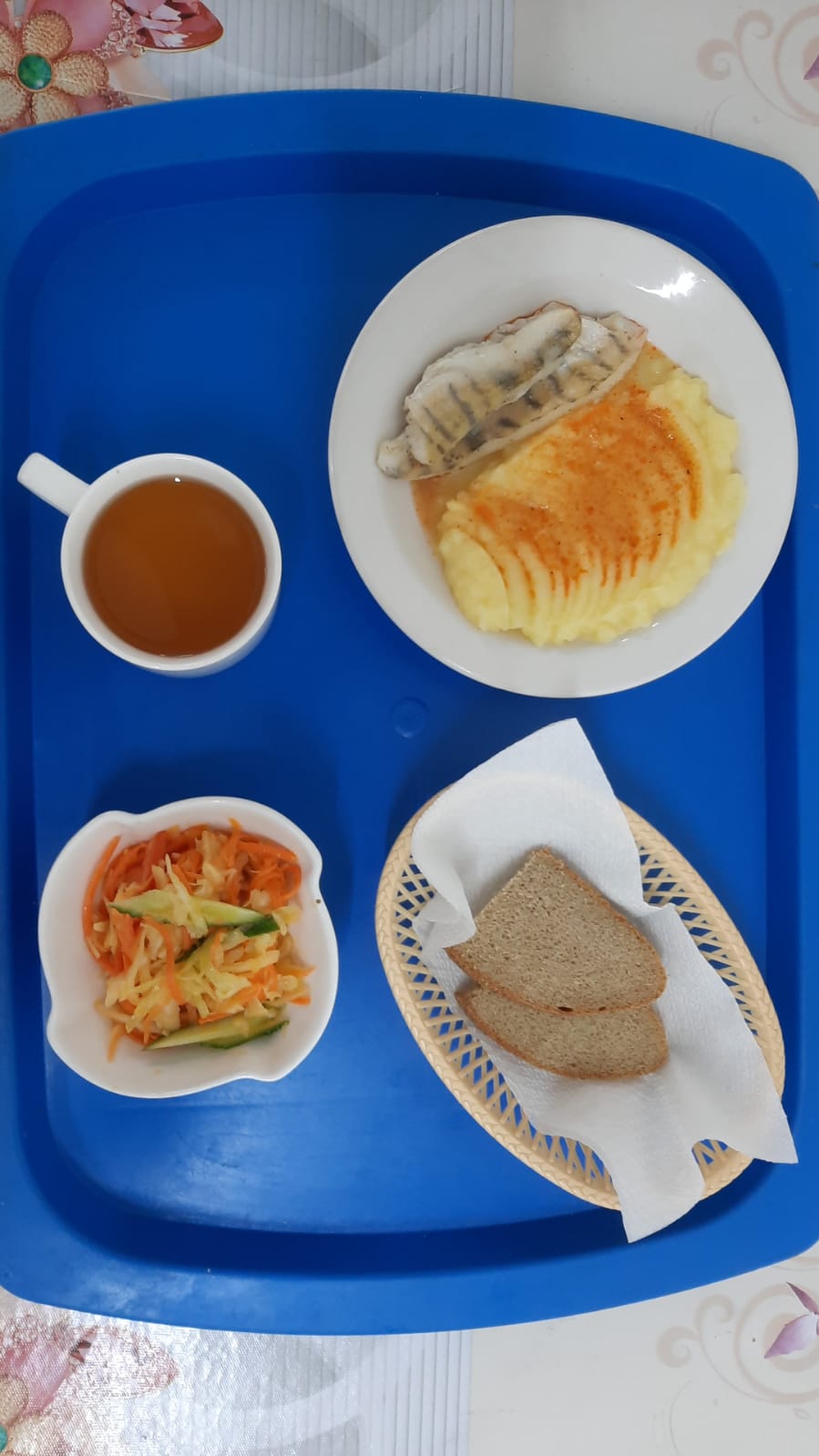 Күнделікті тегін тамақтанатын оқушылардыңас мәзірі