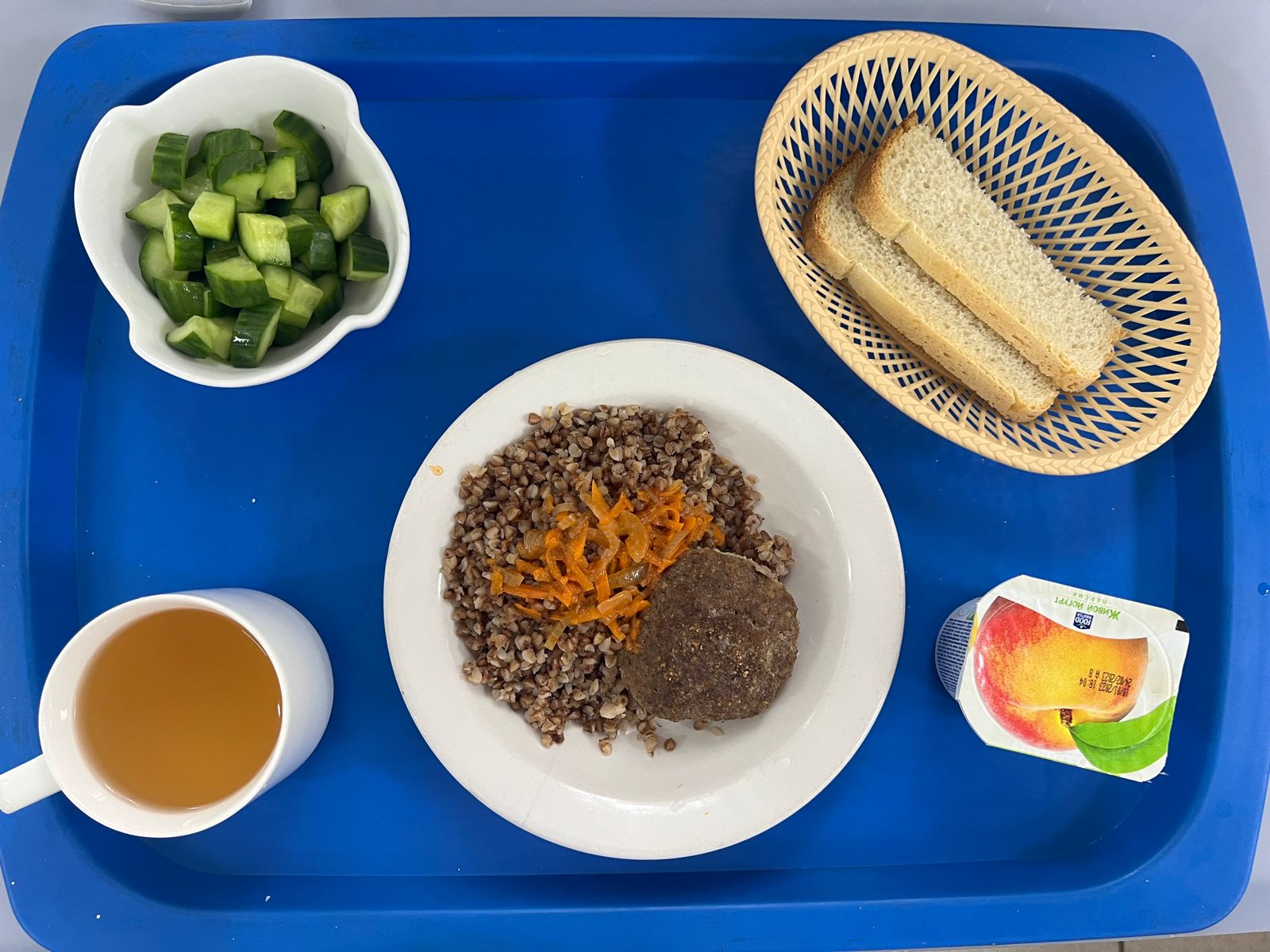 Күнделікті тегін тамақтанатын оқушылардың ас мәзірі