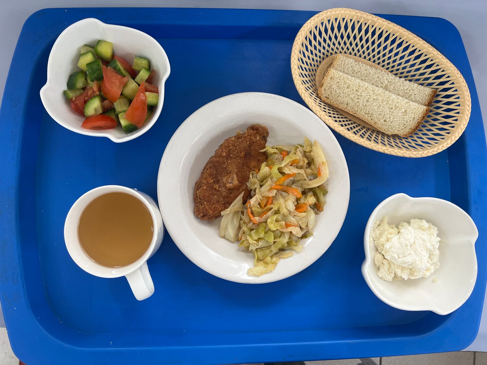 Күнделікті тегін тамақтанатын оқушылардың ас мәзірі