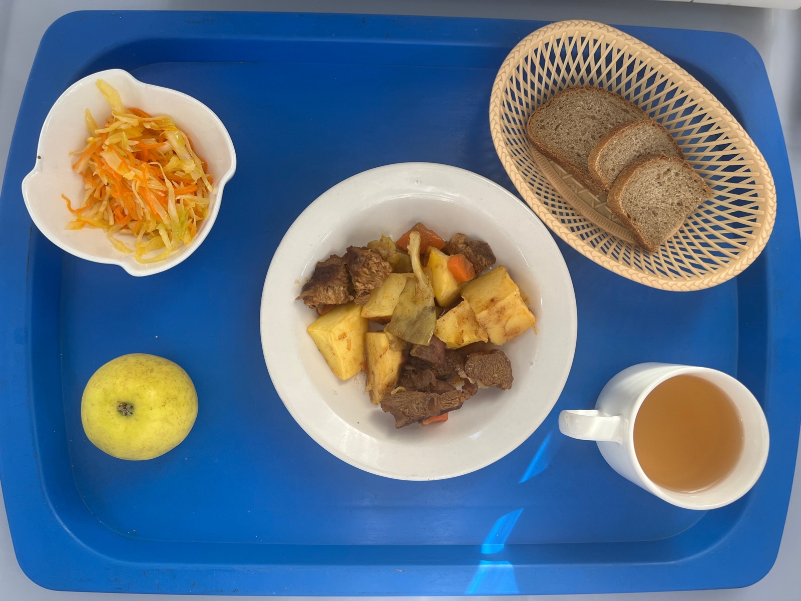 Күнделікті тегін тамақтанатын оқушылардың ас мәзірі