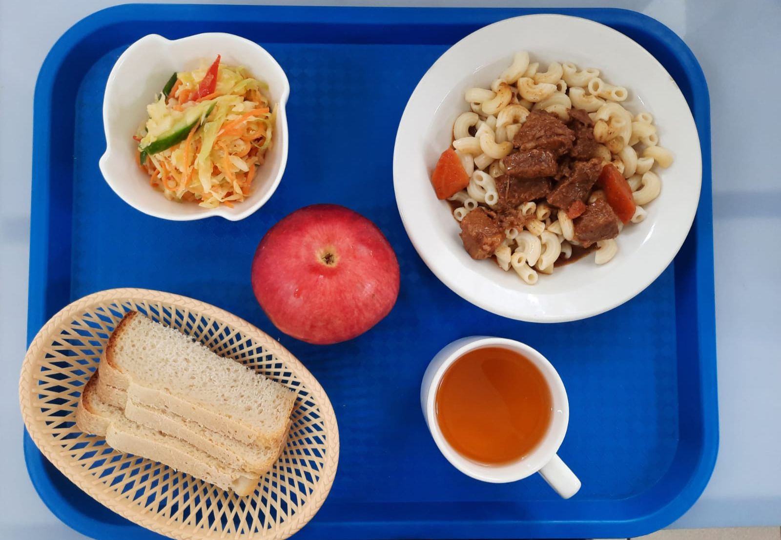 Күнделікті тегін тамақианатын оқушылардың ас мәзірі