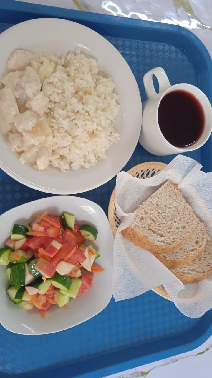 Күнделікті тегін тамақтанатын оқушылардың ас мәзірі