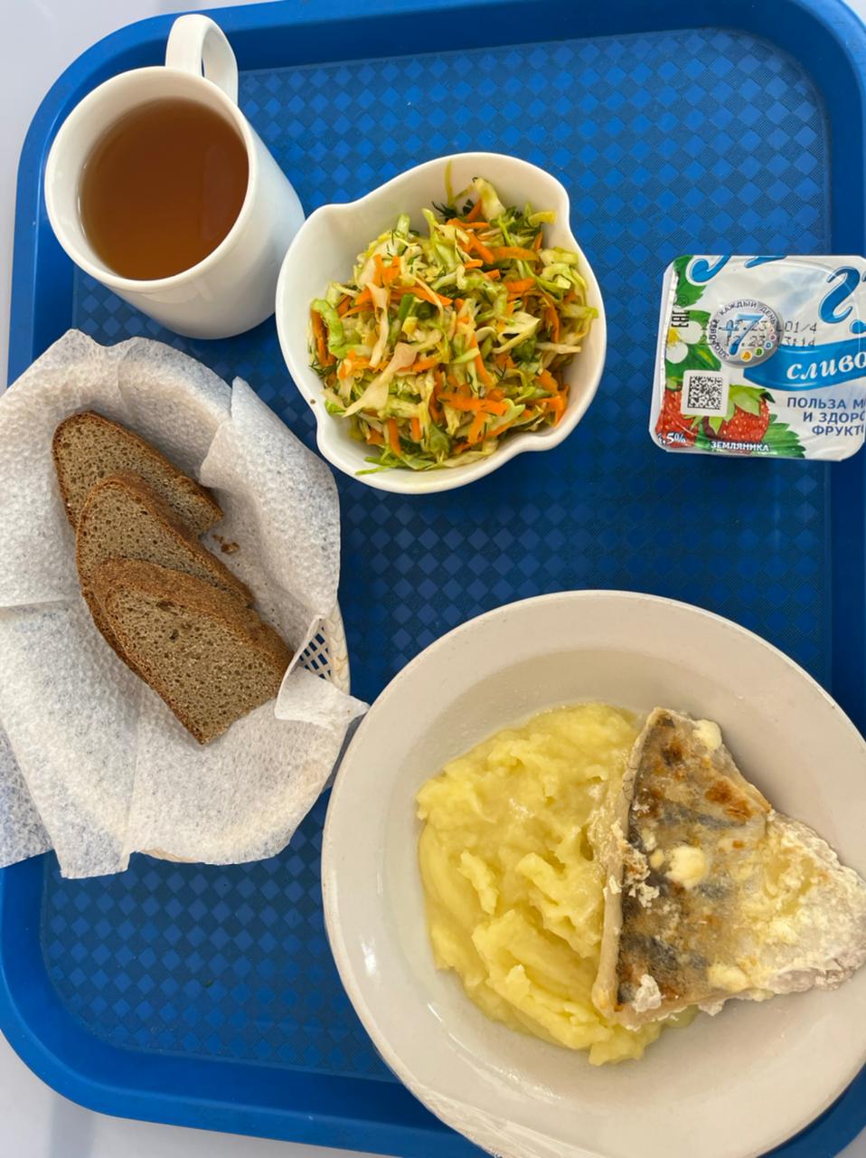 Күнделікті тегін тамақтанатын оқушылардың ас мәзірі