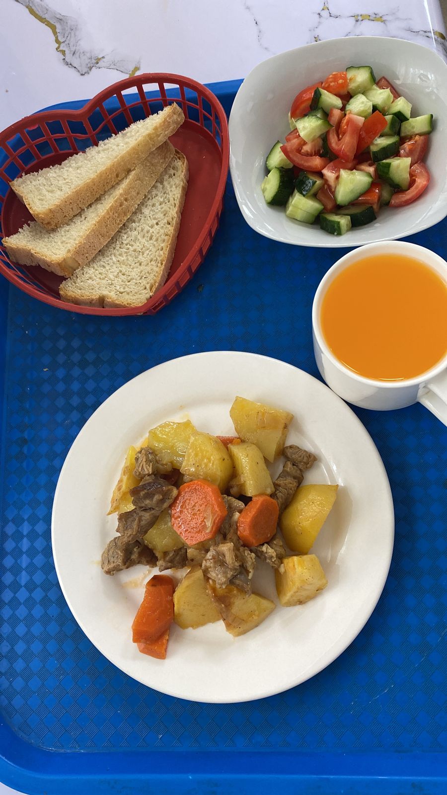 Күнделікті тегін тамақтанатын оқушылардың ас мәзір