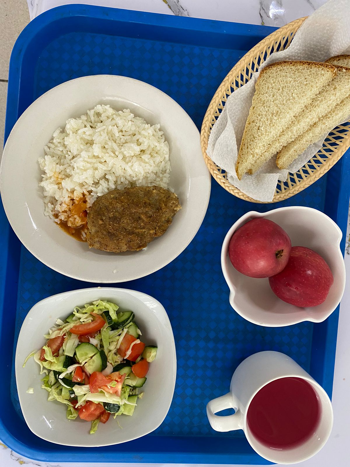 Күнделікті тегін тамақтанатын оқушылардың ас мәзірі