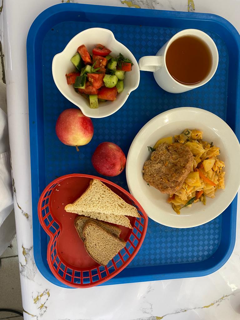 Күнделікті тегін тамақтанатын оқушылардың ас мәзірі