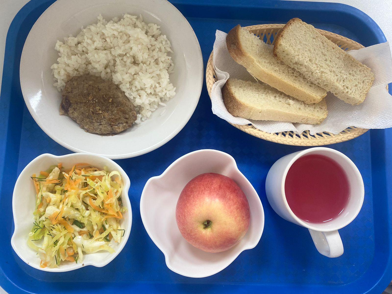 Күнделікті тегін тамақтанатын оқушылардың ас мәзірі