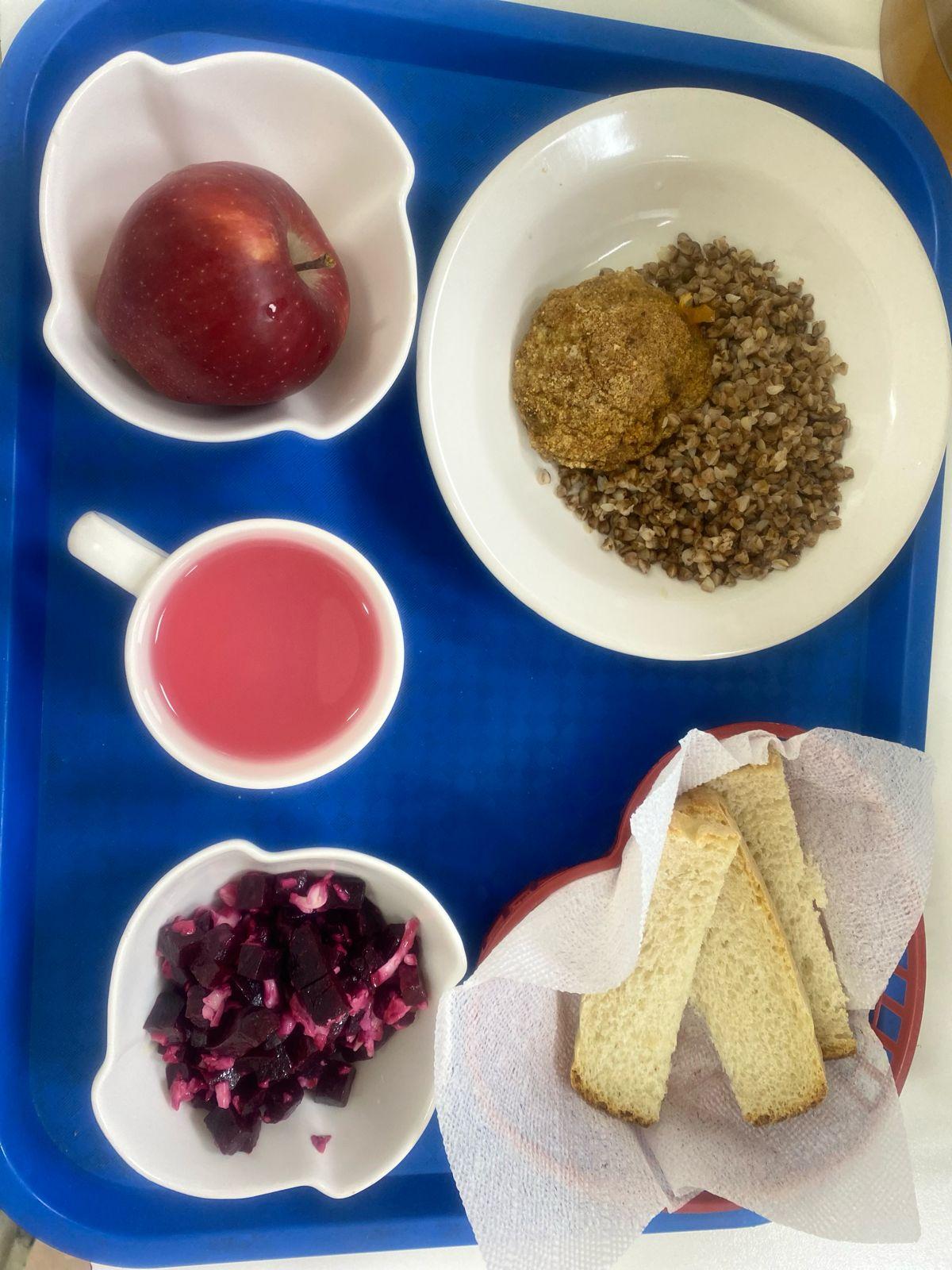 Күнделікті тегін тамақтанатын оқушылардың ас мәзірі