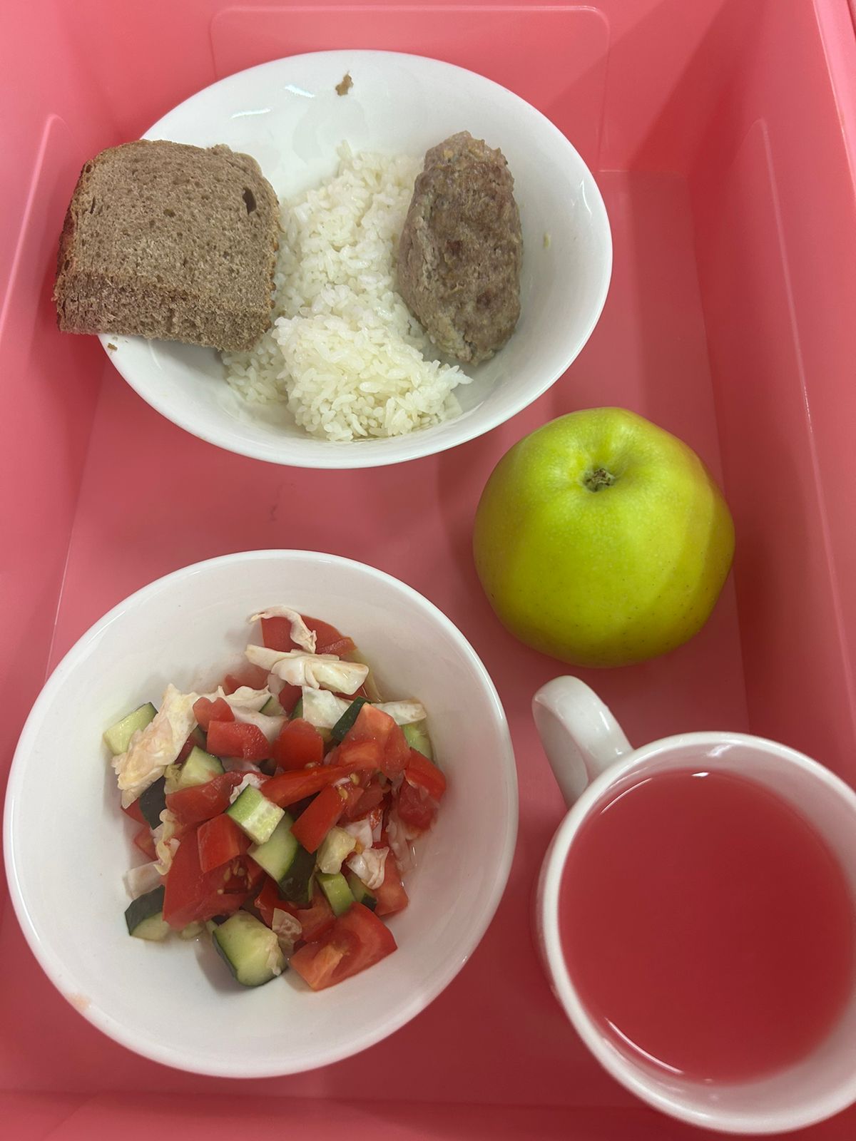 Күнделікті тегін тамақтанатын оқушылардың ас мәзірі