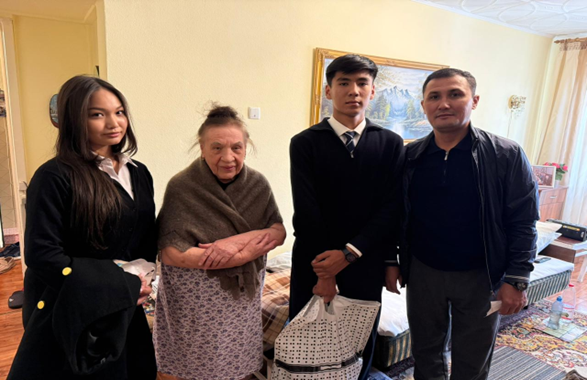 Ж.Жабаев атындағы № 161 лицейінде қазан айында өткізілетін  қарттар айлығы