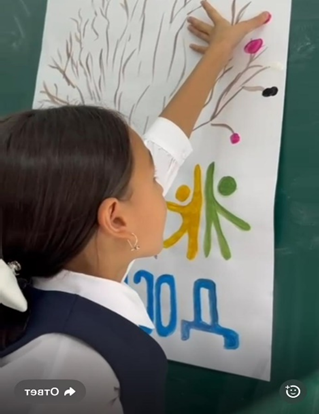 Ж.Жабаев атындағы № 161 лицейде қыркүйек айында «ДосболLike» бағдарламасы бойынша атқарылған сынып сағаттар